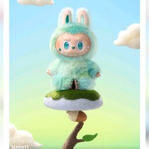 PopMart LABUBU THE MONSTERS Big into Energy Series-Vinyl Plush Pendant Serenity